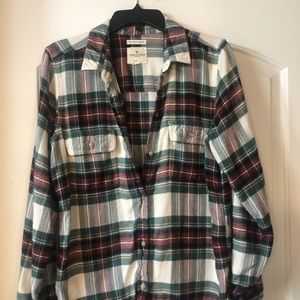 American Eagle plaid flannel